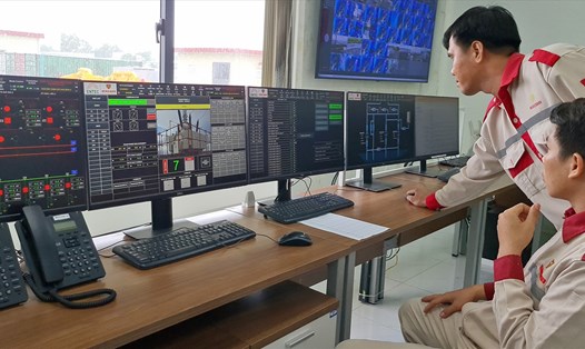 Nhà điều hành Nhà máy điện gió Hòa Bình 1, do Tập đoàn Hacom đầu tư tại tỉnh Bạc  Liêu. Ảnh: Nhật Hồ