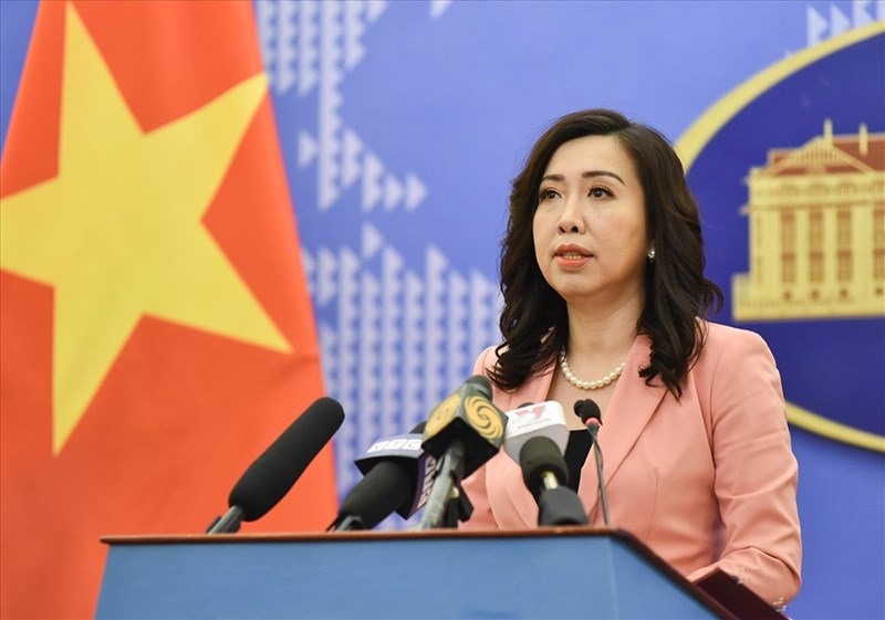 Người phát ngôn Bộ Ngoại giao Việt Nam Lê Thị Thu Hằng. Ảnh: BNG