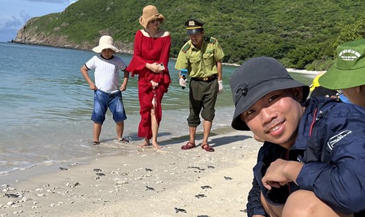 Nguyễn Hoàng Phước đã có những trải nghiệm thú vị và được cảm nhận nhiều hơn về cuộc sống trên Côn Đảo. Ảnh: NVCC