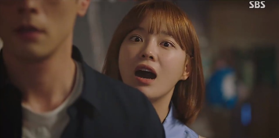 Kim Sejeong trong một cảnh quay phim “Webtoon đời tôi”. Ảnh: CMH.