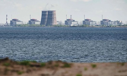 Nhà máy hạt nhân Zaporizhzhia ở Ukraina. Ảnh: AFP