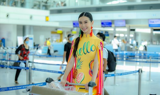 Hà Phương sẽ đại diện Việt Nam tham dự cuộc thi " tham dự cuộc thi quốc tế KBJ Ratu Kebaya 2022 International". Ảnh: NSCC