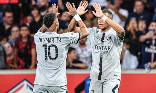 Mbappe và Neymar đã làm lành với nhau tại PSG?. Ảnh: Goal