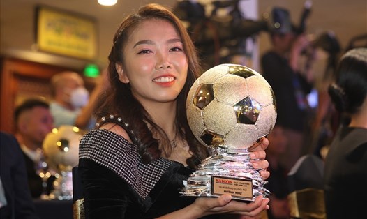 Huỳnh Như - tiền đạo số 1 của bóng đá nữ Việt Nam.