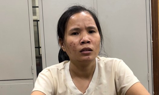 Nghi phạm bắt cóc trẻ sơ sinh Nguyễn Thị Tuyến. Ảnh: Công an Hà Nội