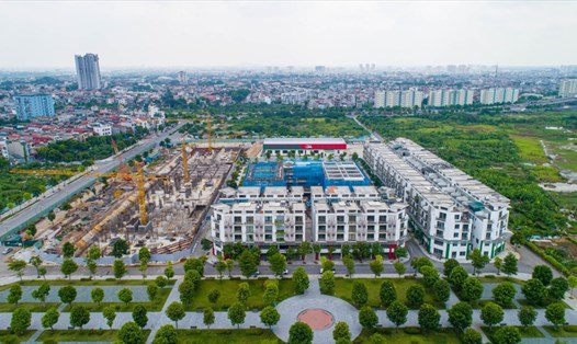 Vị trí xây dựng các tòa chung cư K1 - K2 - K3. Ảnh: Khai Sơn City