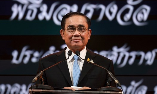 Thủ tướng Prayut Chan-o-cha bị đình chỉ chức vụ. Ảnh: AFP