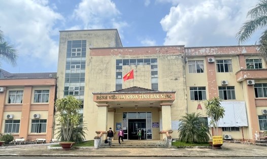 Bệnh viện Đa khoa tỉnh Đắk Nông. Ảnh: Bảo Lâm