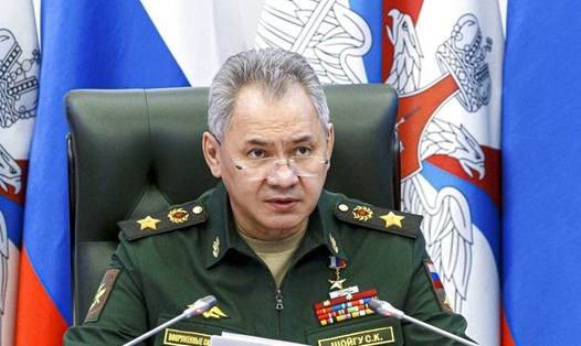 Bộ trưởng Quốc phòng Nga Sergei Shoigu. Ảnh: Bộ Quốc phòng Nga