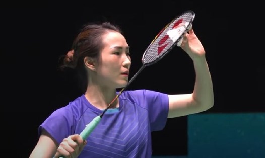 Vũ Thị Trang loại tay vợt hạng 15 thế giới, vào tứ kết giải cầu lông vô địch thế giới 2022. Ảnh: CMH