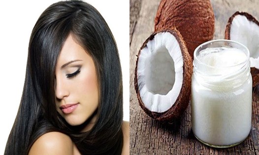 Dừa là một trong những nguyên liệu phổ biến sử dụng trong các sản phẩm dưỡng tóc. Ảnh ghép: Healthy.
