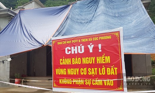 Ban Chỉ huy PCTT và TKCN tỉnh Ninh Bình đã có Công điện cảnh báo nguy cơ sạt lở đất do ảnh hưởng của bão số 3. Ảnh: NT