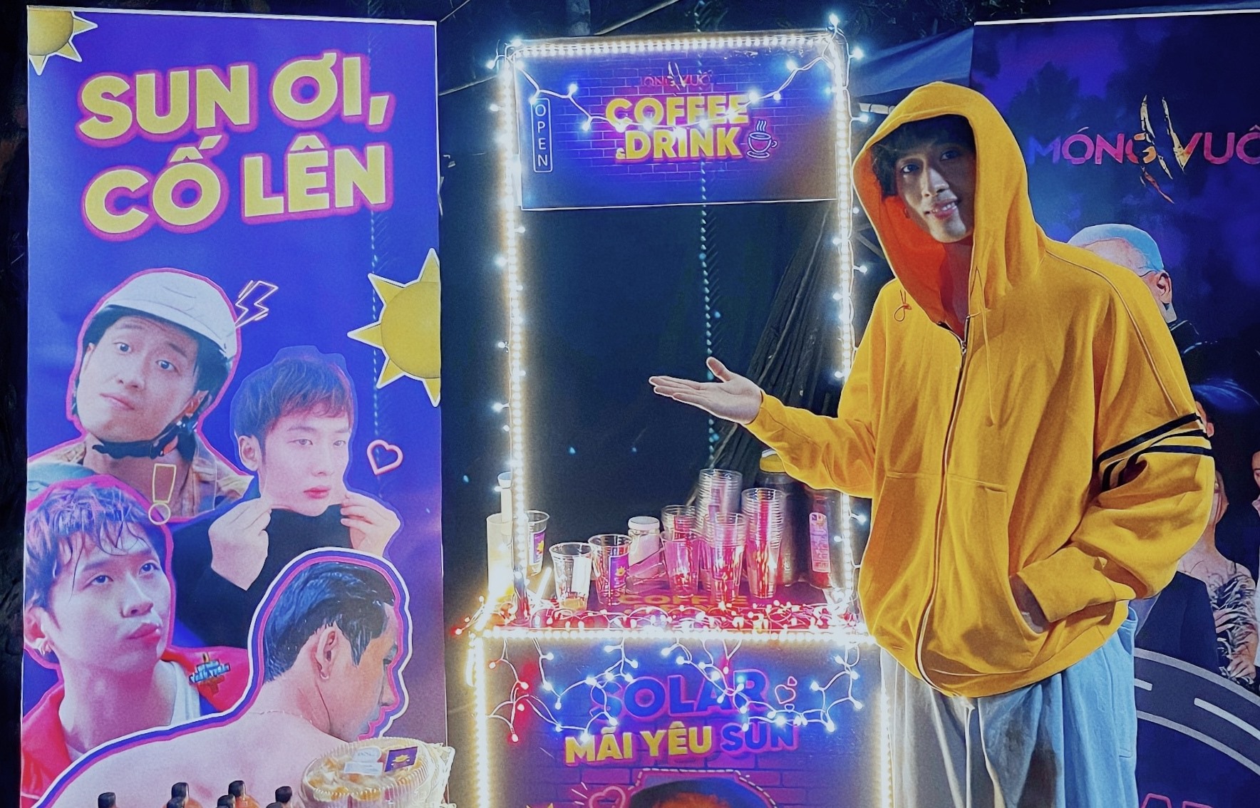 Fan tạo bất ngờ lớn cho Tuấn Trần và ê kíp "Móng vuốt". Ảnh: NSX.