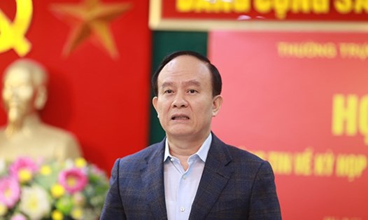 Phó Bí thư Thành ủy, Chủ tịch HĐND thành phố Hà Nội Nguyễn Ngọc Tuấn. Ảnh: ĐT
