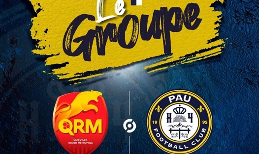 Trận đấu giữa QRM và Pau FC diễn ra lúc 00h00 ngày 28.8. Ảnh: Pau FC