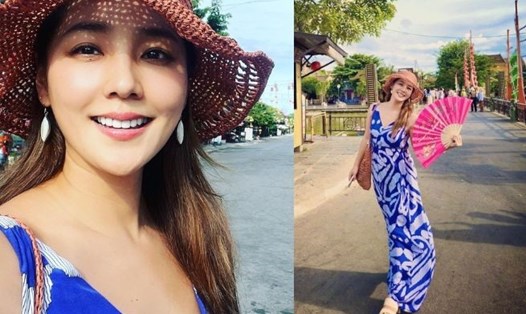 "Nữ thần tượng đẹp nhất lịch sử Kpop" bất ngờ đến Đà Nẵng - Hội An du lịch. Ảnh: Instagram
