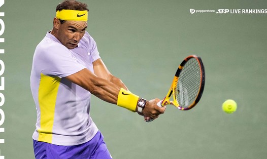 Rafael Nadal sẽ là số 1 thế giới khi US Open 2022 khởi tranh vào thứ hai (29.8). Ảnh: ATP