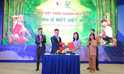 Unilever hợp tác cùng Bộ TN&MT trồng 1 triệu cây đến năm 2025.