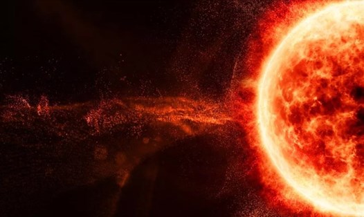 Bão mặt trời dự kiến ập đến Trái đất vào ngày 3.8. Ảnh: Shutterstock
