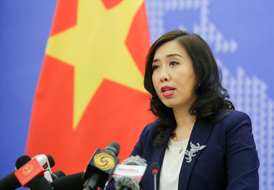 Người Phát ngôn Bộ Ngoại giao Việt Nam Lê Thị Thu Hằng. Ảnh: PV