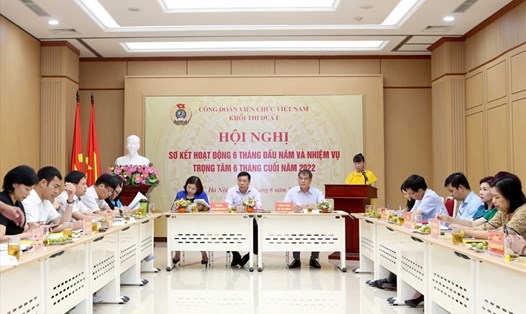 Hội nghị sơ kết Khối thi đua I - Công đoàn Viên chức Việt Nam.