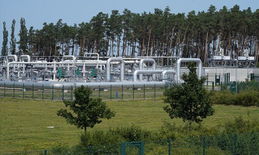 Đường ống dẫn khí Nord Stream ở Lubmin, Đức. Ảnh: AFP