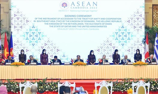Thêm 6 nước tham gia Hiệp ước Thân thiện và Hợp tác Đông Nam Á. Ảnh: BNG