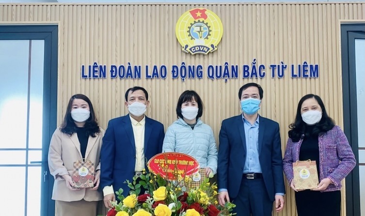 Liên đoàn Lao động quận Bắc Từ Liêm tổ chức gặp mặt, động viên đại diện các nữ Chủ tịch Công đoàn (ảnh minh hoạ). Ảnh: CĐQ
