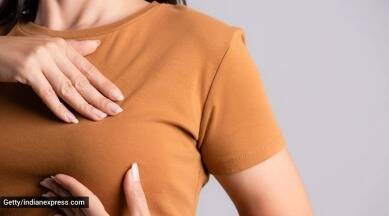 Căng ngực trước kỳ kinh nguyệt khá phổ biến. Ảnh: Getty/Thinkstock