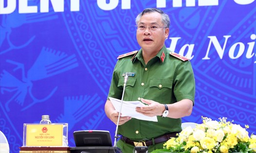Thiếu tướng Nguyễn Văn Long, Thứ trưởng Bộ Công an. Ảnh: PV