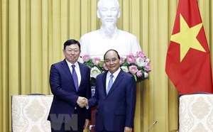 Chủ tịch nước hoan nghênh Lotte đầu tư gần 5 tỉ USD vào Việt Nam