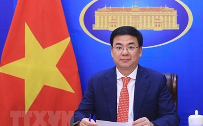 Thứ trưởng Bộ Ngoại giao Phạm Quang Hiệu -  Chủ nhiệm Ủy ban Nhà nước về người Việt Nam ở nước ngoài. Ảnh: TTXVN