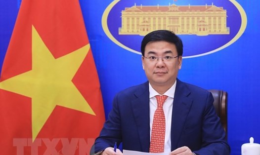 Thứ trưởng Bộ Ngoại giao Phạm Quang Hiệu -  Chủ nhiệm Ủy ban Nhà nước về người Việt Nam ở nước ngoài. Ảnh: TTXVN
