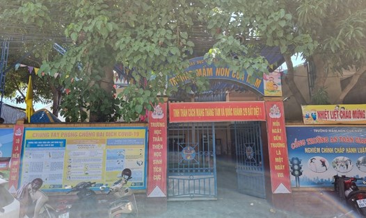 Trường mầm non Cửa Nam (TP.Vinh - Nghệ An) đã bán đấu giá, toàn trường phải đi thuê địa điểm để dạy học. Ảnh: Quang Đại