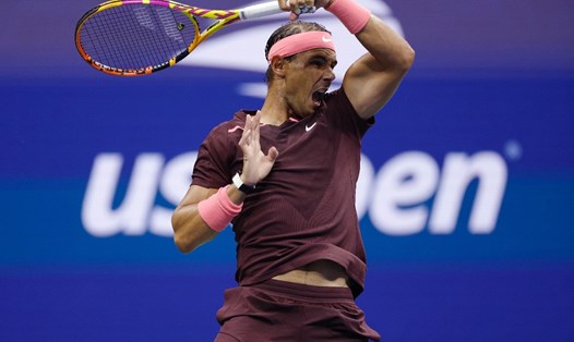 Rafael Nadal sẽ đối đầu với Fabio Fognini ở vòng 2 US Open. Ảnh: AFP.