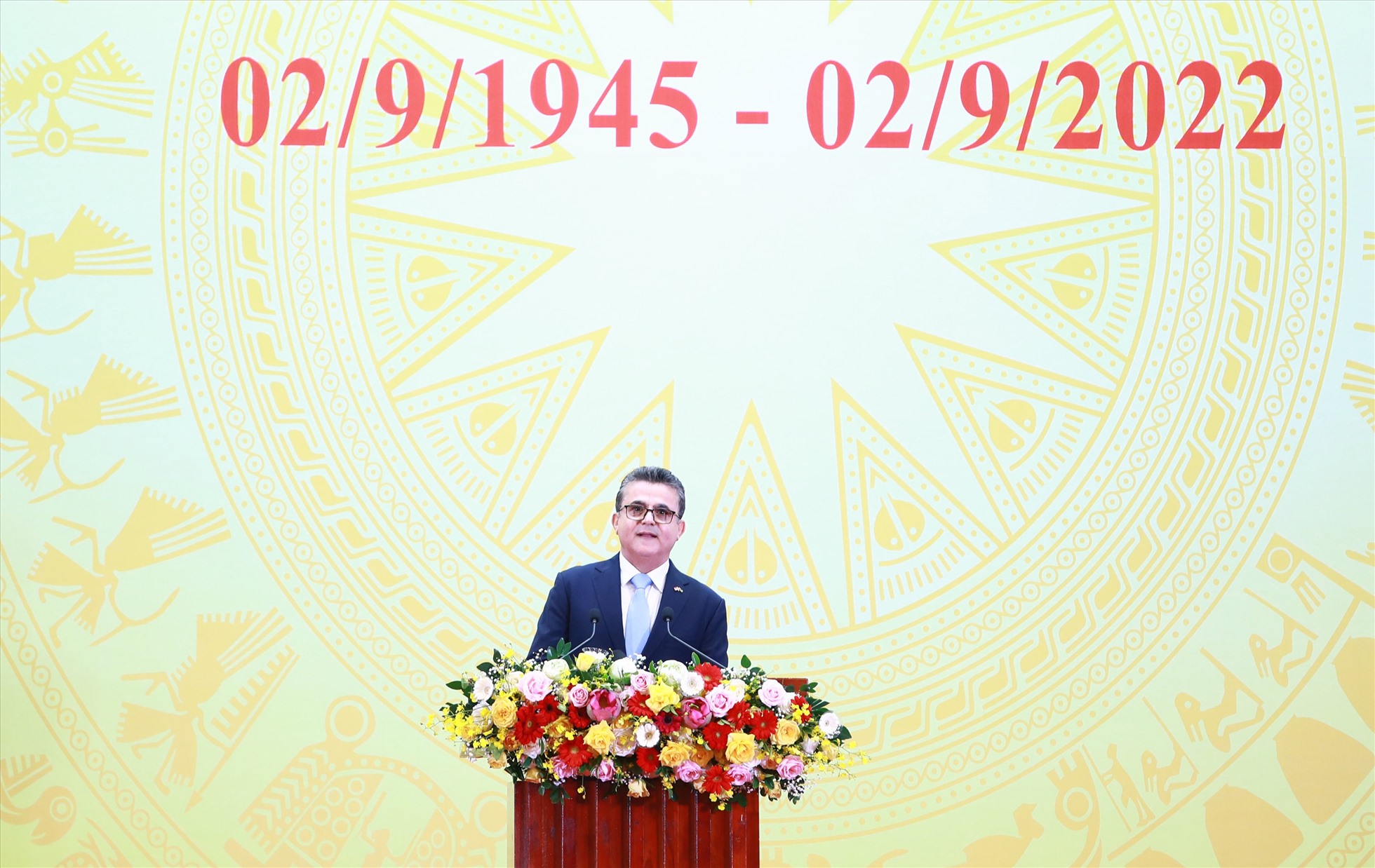 Đoàn Ngoại giao chúc mừng 77 năm Quốc khánh Việt Nam