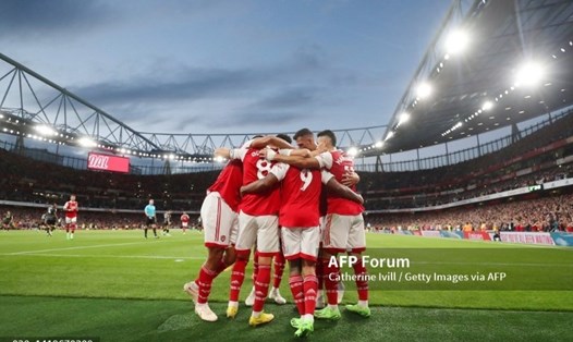 Arsenal thể hiện phong độ tuyệt vời. Ảnh: AFP