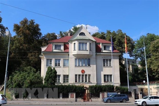 Đại sứ quán Việt Nam tại Cộng hòa Czech. Ảnh: TTXVN