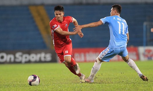 Thắt chặt an ninh trận Hải Phòng vs Đà Nẵng tại vòng 11 V.League 2022. Ảnh: VPF