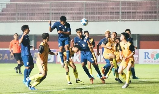 U16 Thái Lan thắng đậm ở trận ra quân U16 Đông Nam Á. Ảnh: AFF.