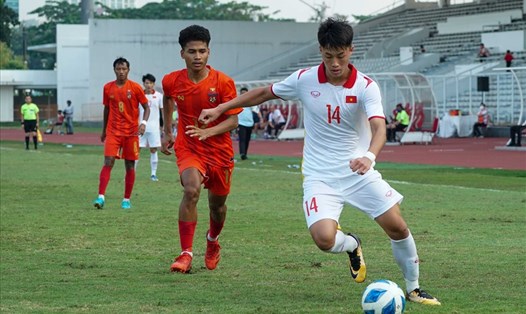 U19 Việt Nam có trận ra quân ở U19 Quốc tế 2022, gặp U19 Myanmar. Ảnh: VFF