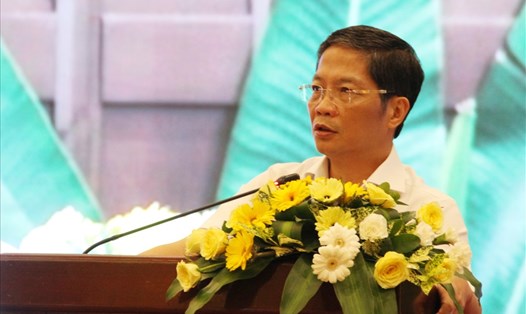 Ông Trần Tuấn Anh, Uỷ viên Bộ Chính trị, Trưởng ban Kinh tế trung ương phát biểu chỉ đạo tại hội thảo về ngành dịch vụ. Ảnh: TT