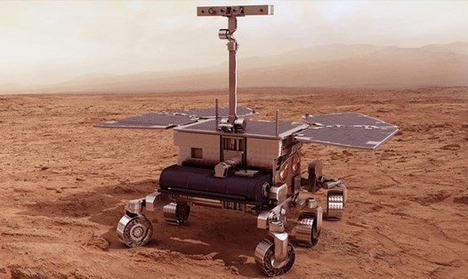 Tàu thám hiểm sao Hỏa ExoMars của Cơ quan Vũ trụ Châu Âu. Ảnh: ESA