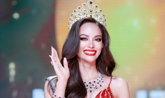 Hoa hậu Hoàn vũ Thái Lan 2022 - Anna Sueangam-iam nỗ lực vượt qua khó khăn để đạt thành công. Ảnh: Xinhua