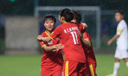 Câu lạc bộ nữ Thành phố Hồ Chí Minh I và Thái Nguyên T&T có khởi đầu thuận lợi tại cúp quốc gia nữ 2022. Ảnh: Minh Dân