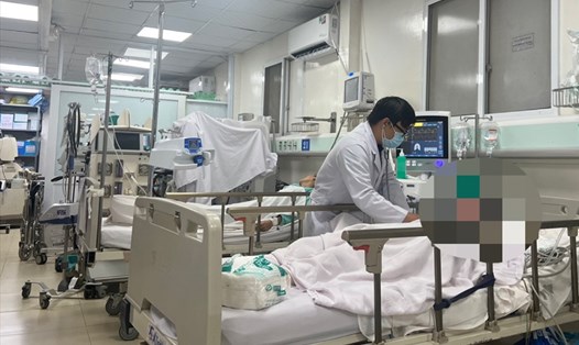 Bệnh nhân điều trị tại Bệnh viện Nhân dân Gia Định. Ảnh: BVCC