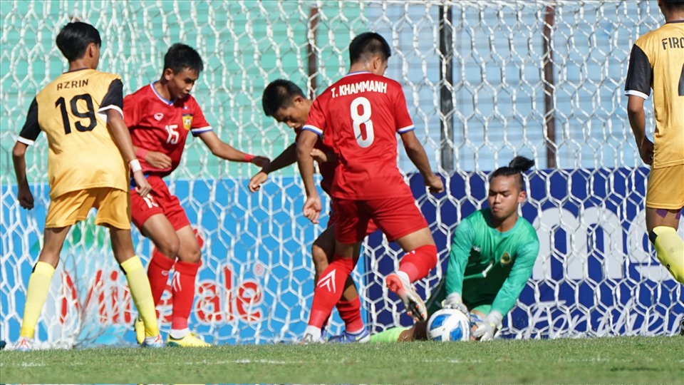U16 Lào thắng U16 Brunei 10-0 vẫn mất vé bán kết U16 Đông Nam Á 2022