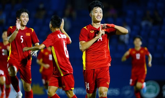 U19 Việt Nam đã chắc suất vào chung kết U19 Quốc tế 2022. Ảnh: VFF.