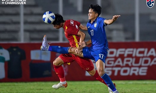 Cơ hội cho U19 Việt Nam và U19 Thái Lan thực hiện những tính toán của mình trước khi có thể gặp lại nhau ở trận chung kết. Ảnh: FAT