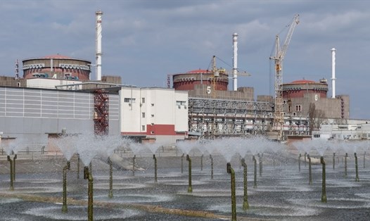 Nhà máy điện hạt nhân Zaporizhzhia ở miền nam Ukraina. Ảnh: RT